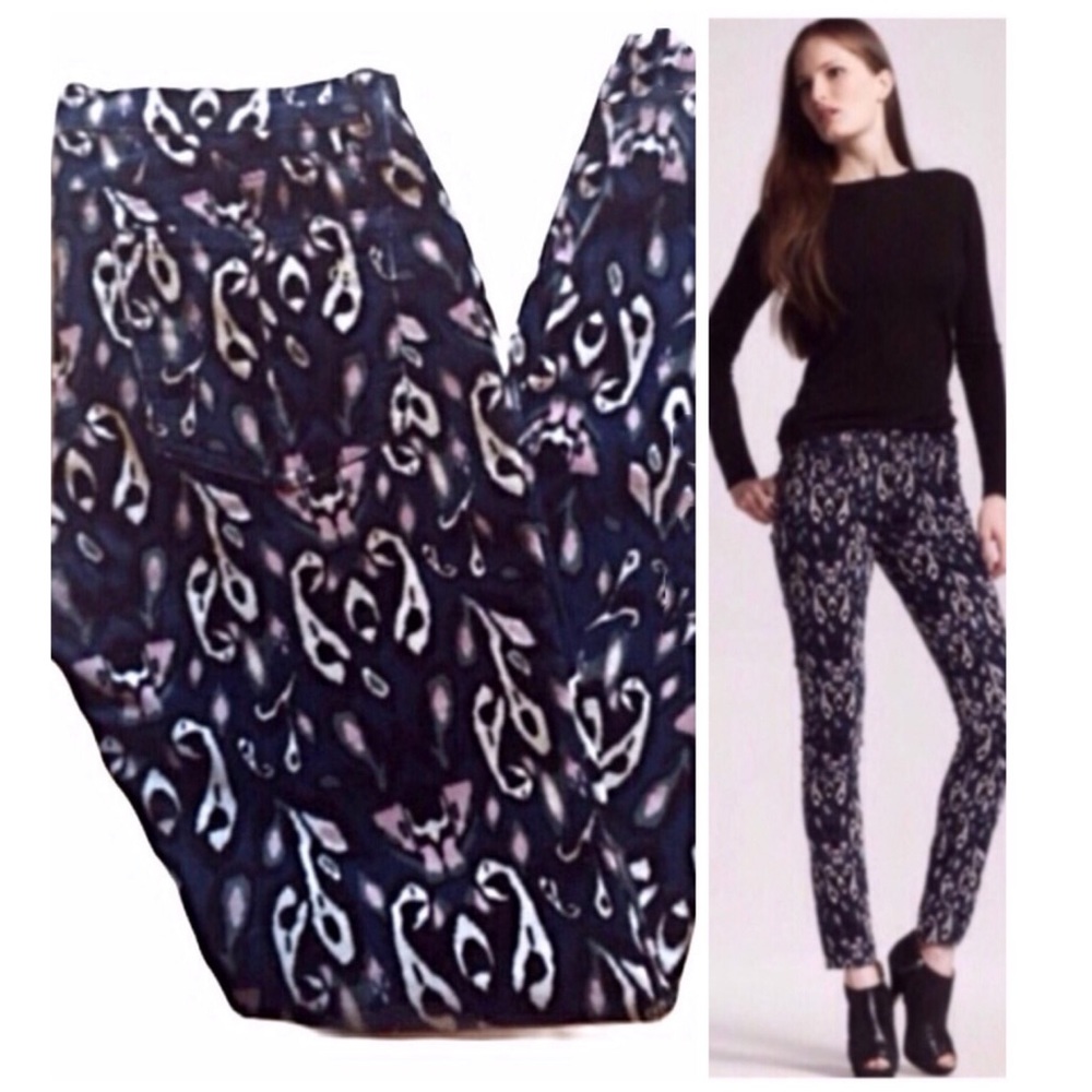 Rag & Bone Ikat Print Skinny Jeans